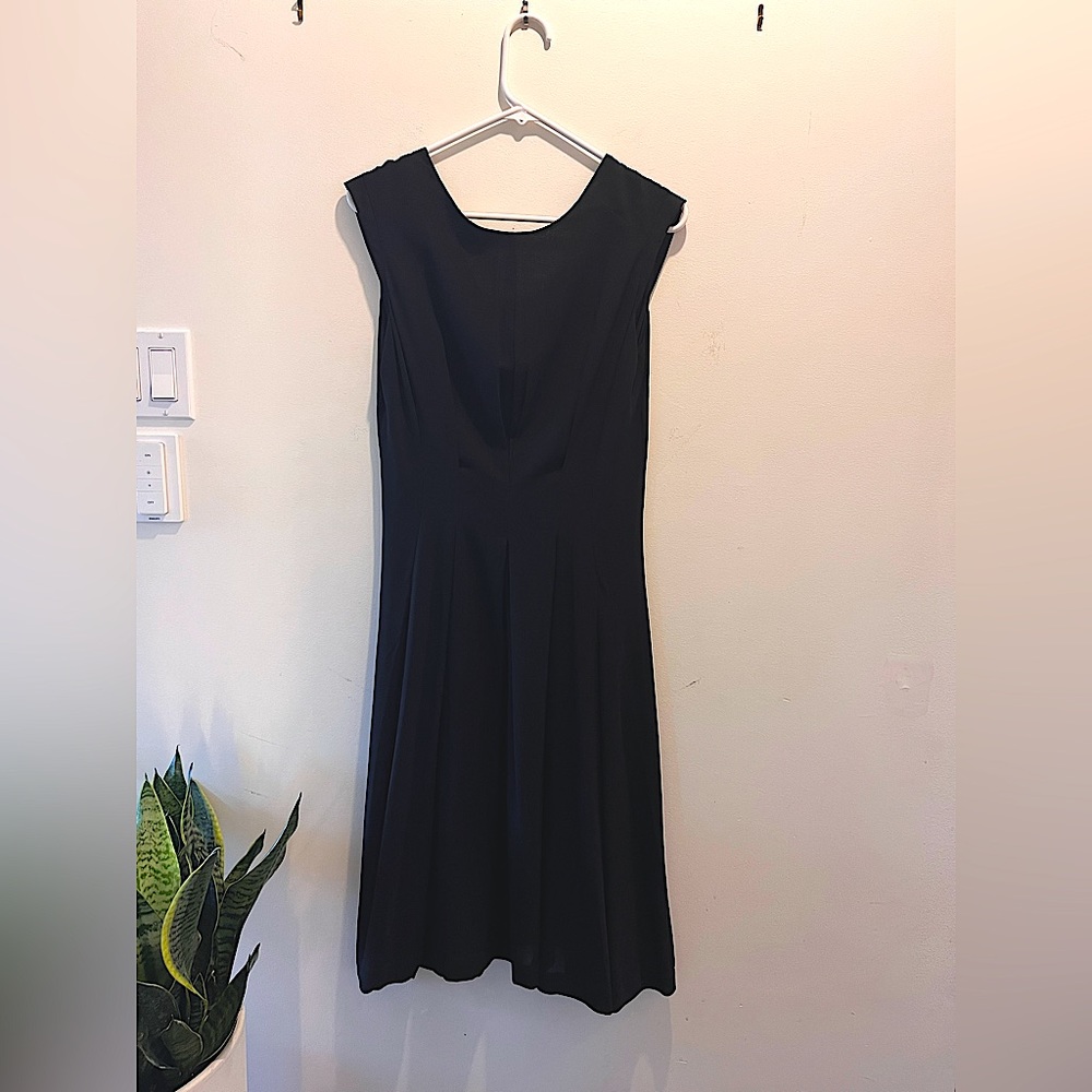 Drapey Little Black Dress